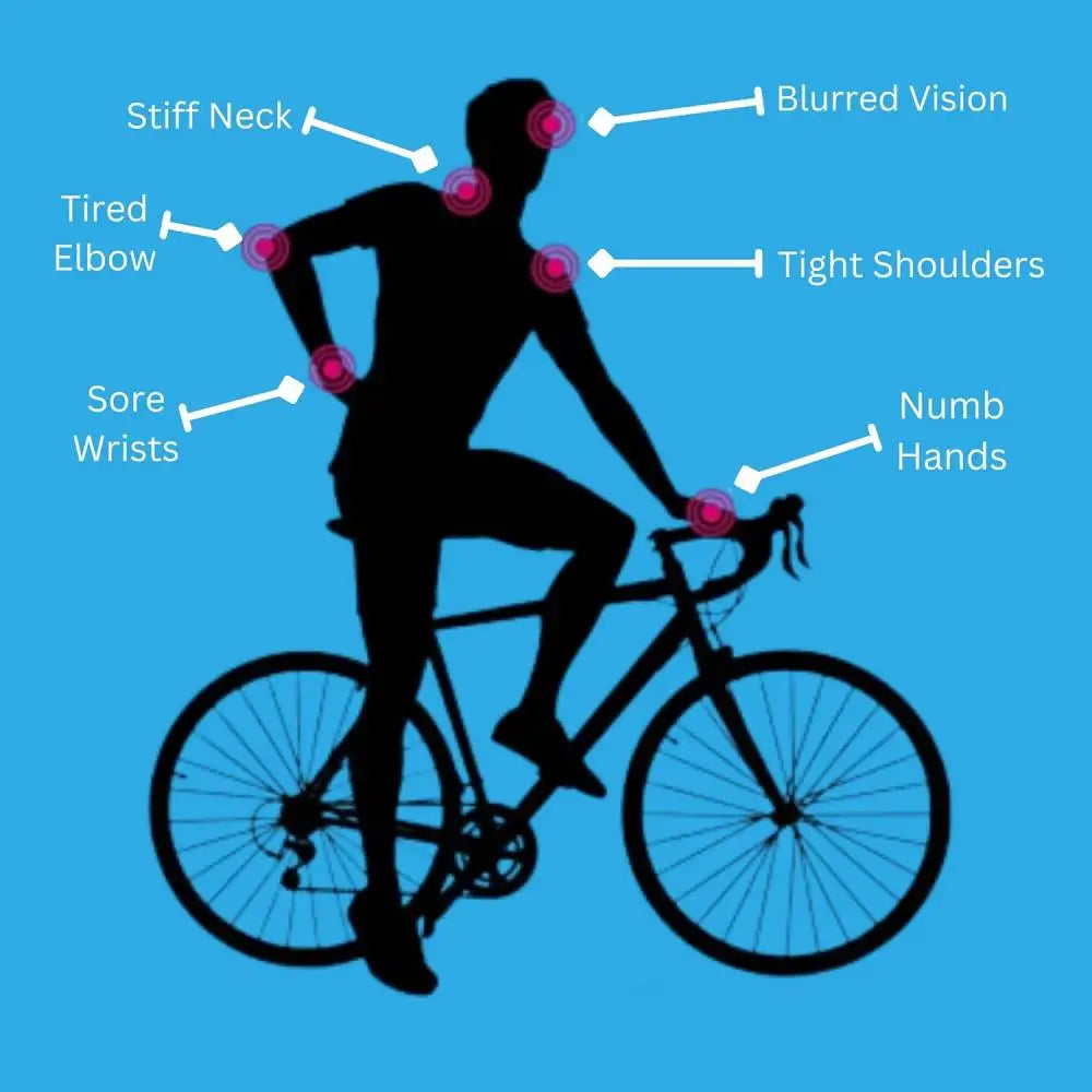 Suspension Stem for Bicycle Handlebar &ndash; Adjustable Shock Absorption for Enhanced Shoulder and Neck Comfort