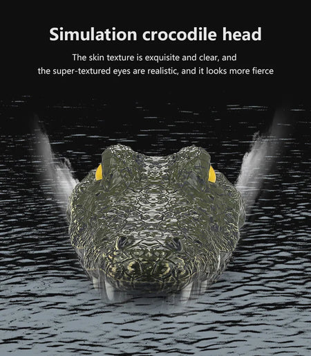 Crocodile RC Boat 2.4G - Waterproof Remote Control Fun