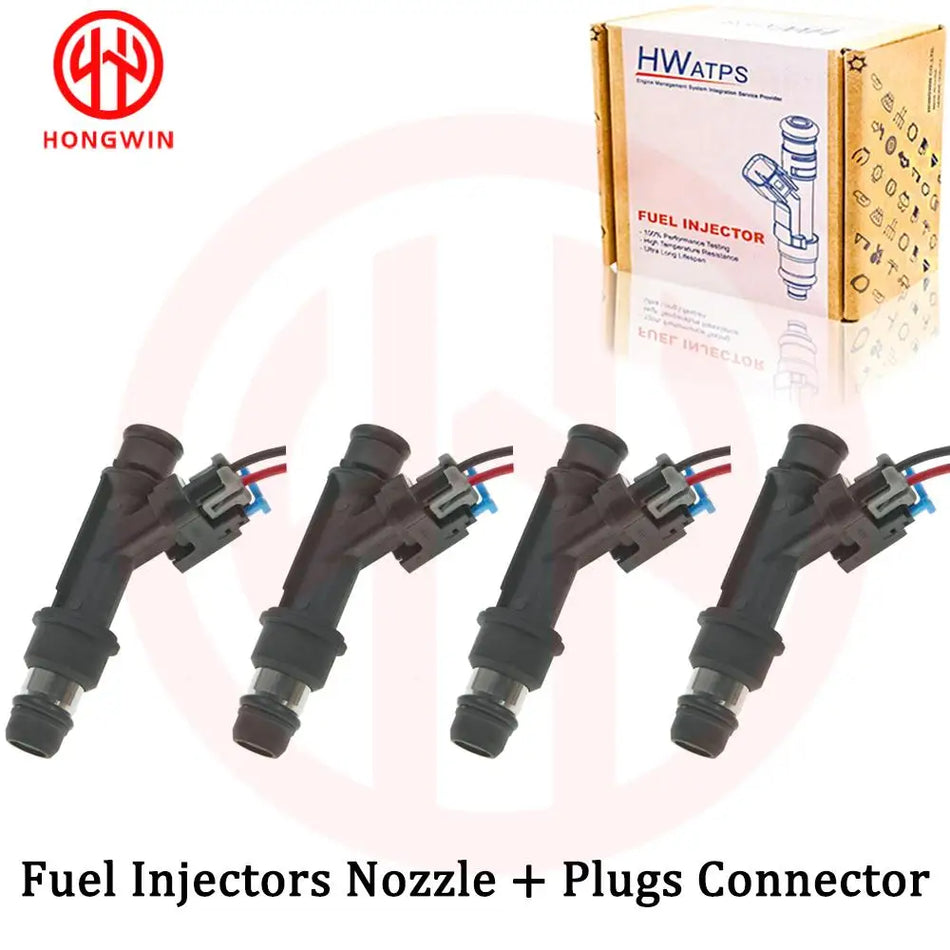 4 injecteurs de carburant pour Chevrolet Aveo 1.6L L4