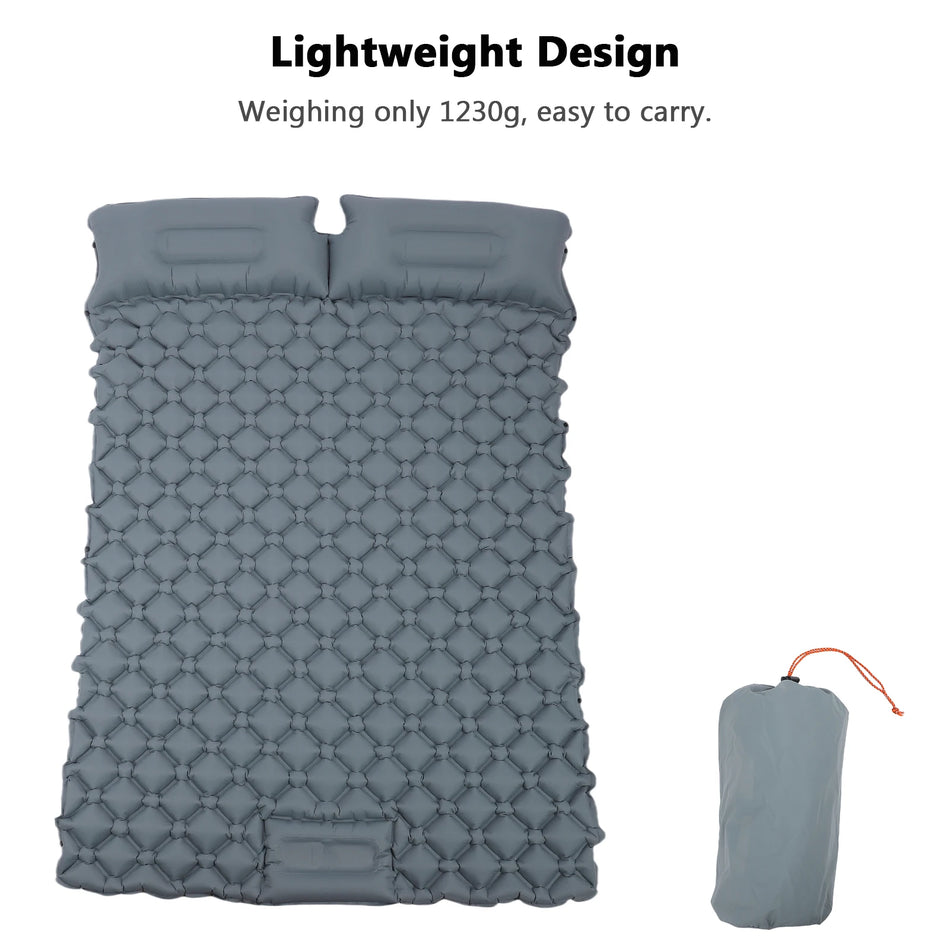 Sleeping Pad For Camping 2 Person Double &ndash; Ultra Lightweight