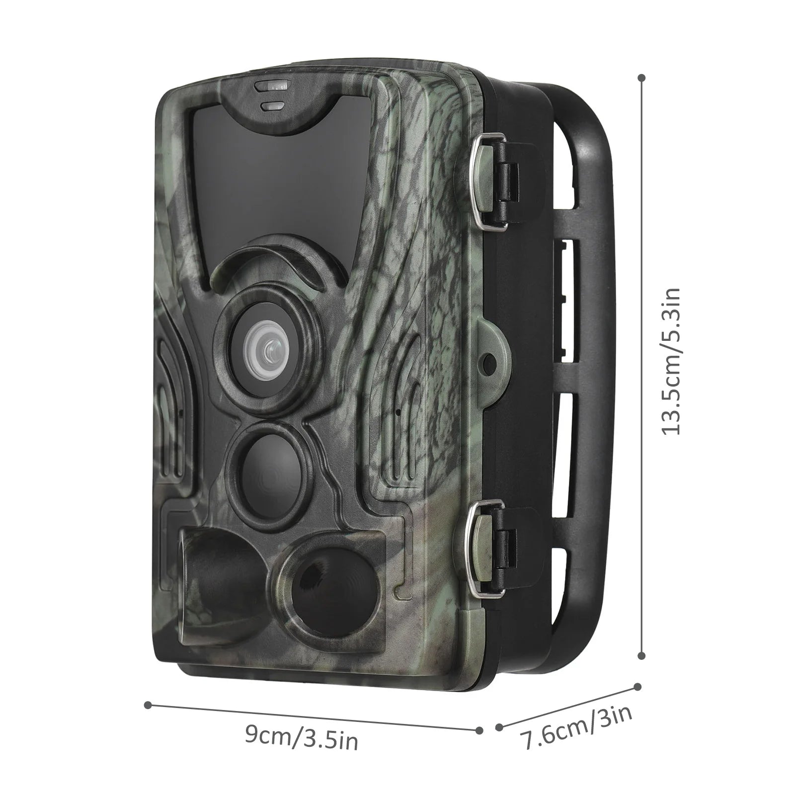 24MP Waterproof Trail Camera with Night Vision and Motion Activation