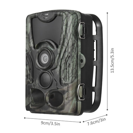 24MP Waterproof Trail Camera with Night Vision and Motion Activation