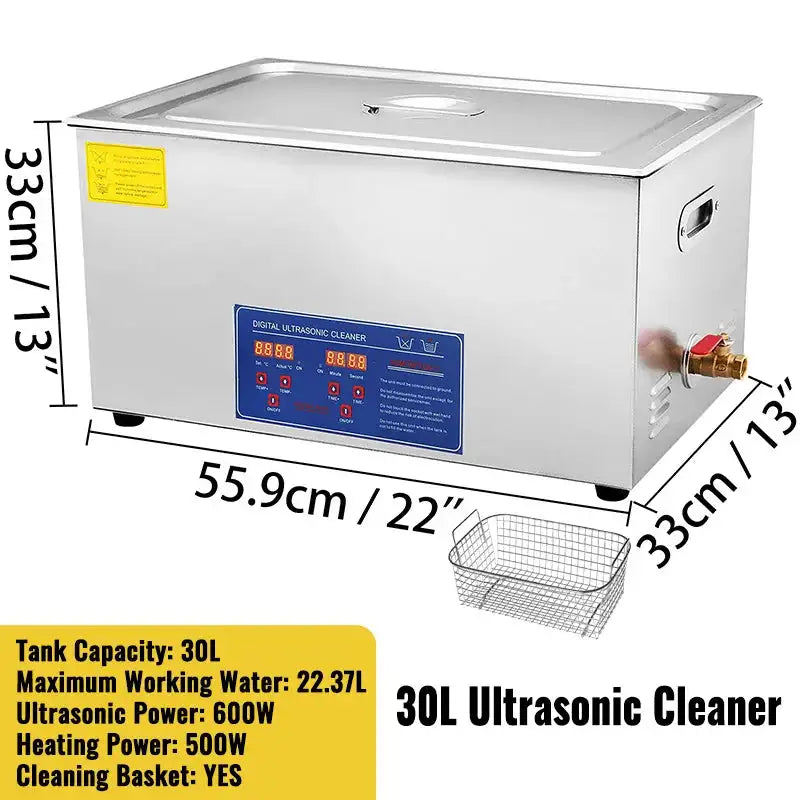 Ultrasonic Cleaner Portable Dishwashing Unit 30L 30L / Poland