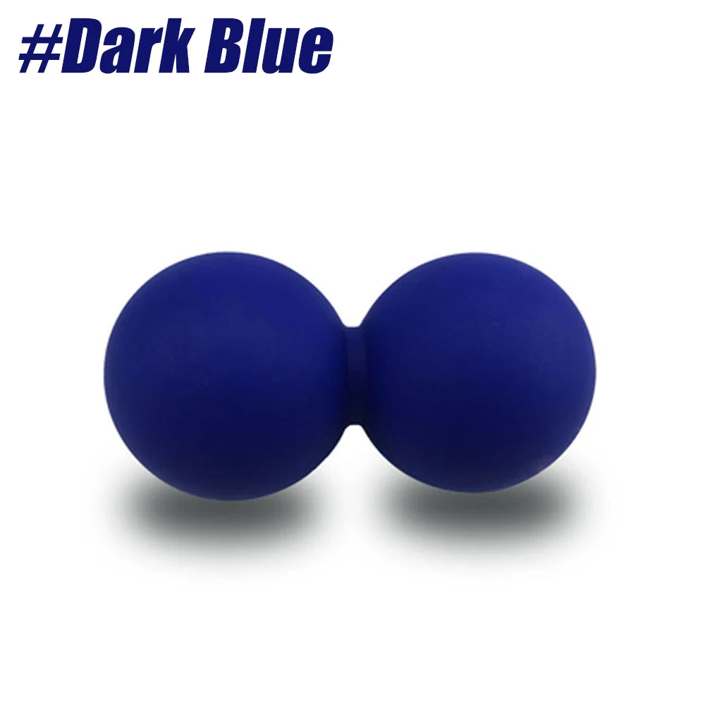 Peanut Massage Ball &ndash; Perfect Design for Comprehensive Massage Dark Blue
