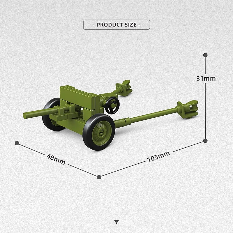 M3 Anti-tank Gun Building Blocks