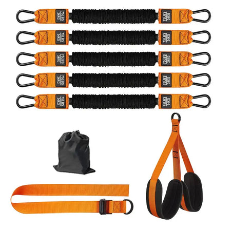 Mojoyce Heavy Duty Pull Up Assistance Resistance Bands Yellow 375 LBS