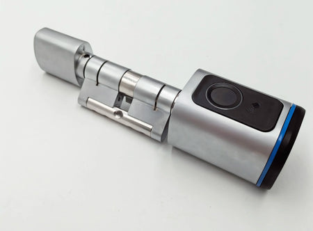 Bluetooth Fingerprint Smart Door Lock with Tuya App Compatibility, IC Card, and Key Unlock &ndash; Advanced Home Security System by iAooGee