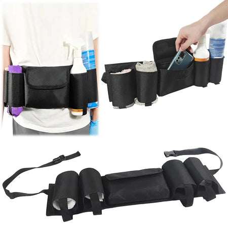 Oxford Heavy Duty Tool Bag Cleaning Belt Drink Can Holder