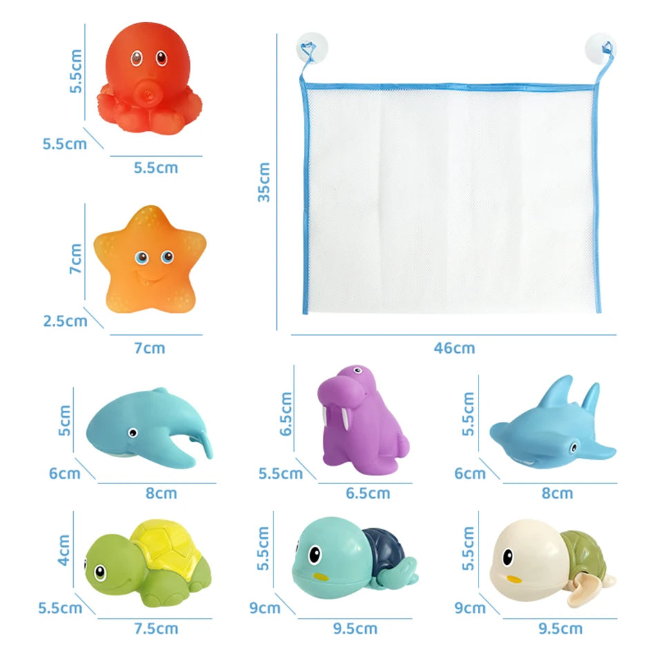CoolPlay Baby Bath Toys &ndash; Fun Water Play with Cute Cartoon Characters