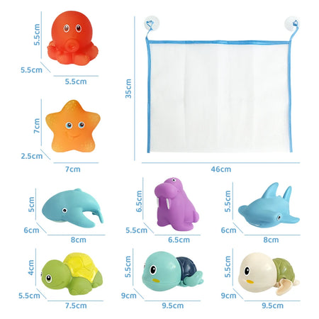 CoolPlay Baby Bath Toys &ndash; Fun Water Play with Cute Cartoon Characters
