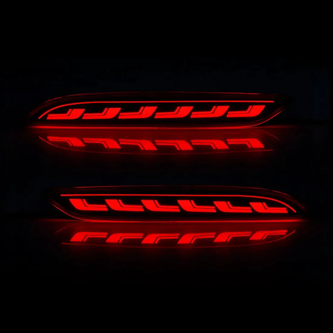 LED Rear Bumper Reflector Light For Chevrolet Cavalier 2020 2021 2022 Brake Warning Dynamic Turn Signal Lamp Car Accessories 12V by InterCyprus Trading Ltd