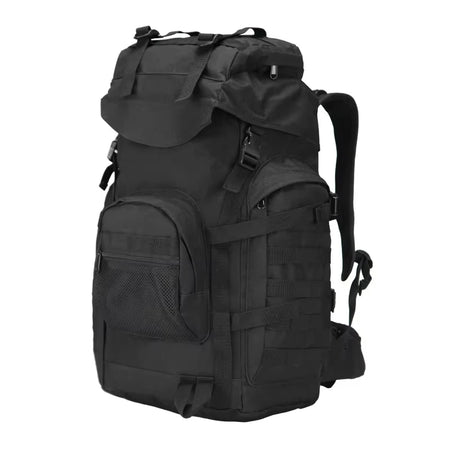 60L Military Backpack &ndash; Molle System For Attachments Black