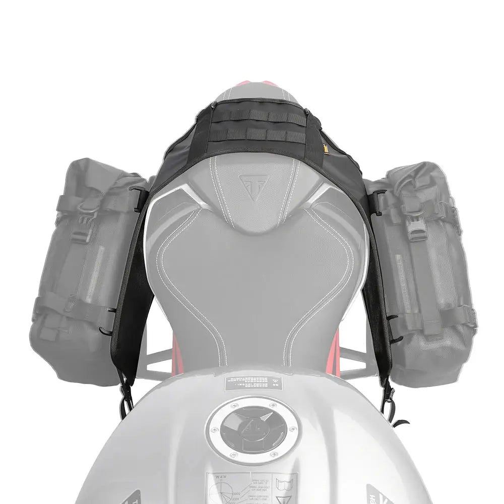 Rhinowalk Motorcycle Saddle Bag Base Tail Side Bag Mount Rack Pad Installation For Universal Motors Back Seat Luggage Accessory by InterCyprus Trading Ltd