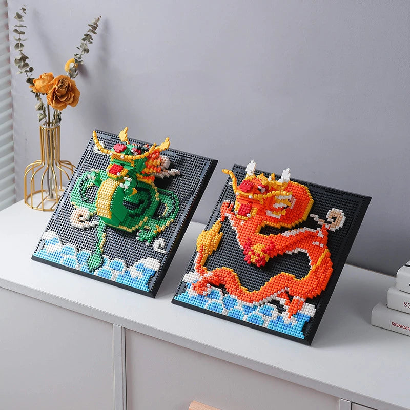 3D Animal Building Blocks &ndash; Creative DIY Decor for Kids and Adults