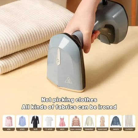 1500W Fast Heat Garment Steamer Foldable Travel Handheld