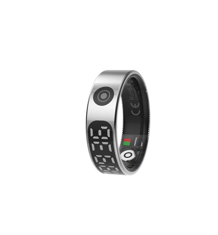 2025 Smart Ring Waterproof 5ATM | Health, Heart Rate, Sleep Monitoring silver / 11