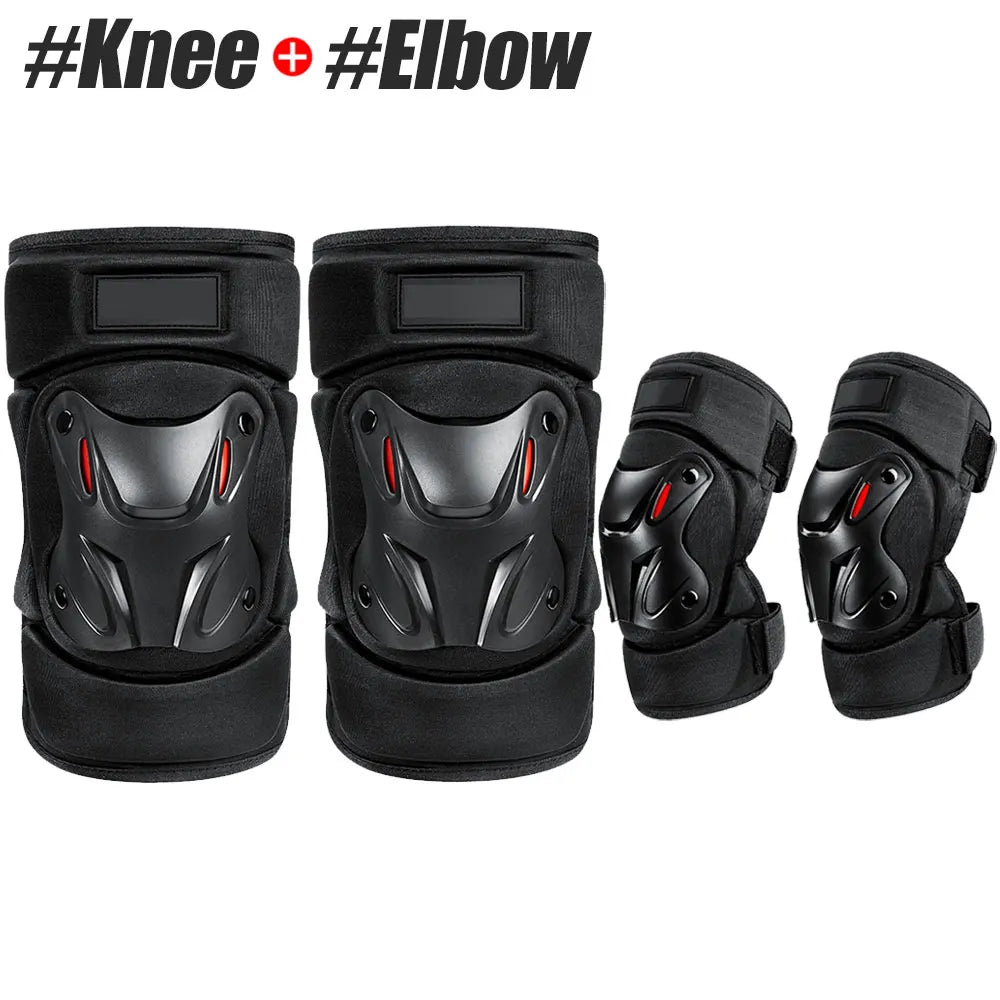 1Pair Knee Brace Elbow Protection Pads &ndash; Shock Absorption Knee and Elbow