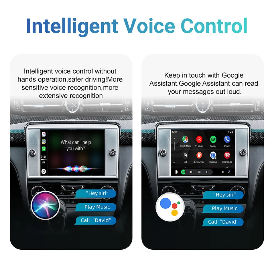 Maserati Quattroporte CarPlay Retrofit Kit, Trådlös CarPlay och Android Auto