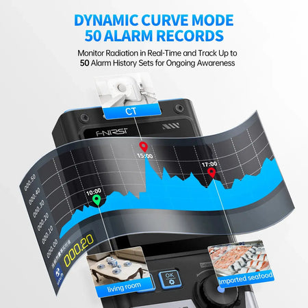 FNIRSI GC03 3 In 1 Radiation Detector Electric Field