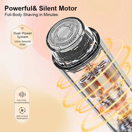 2025 Multifunction Electric Razor Women - 90Min Battery Life
