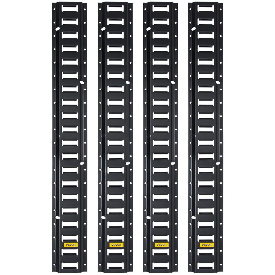 E-Track Tie-Down Rail Kit 4 16 28 Teras Sõiduki jaoks