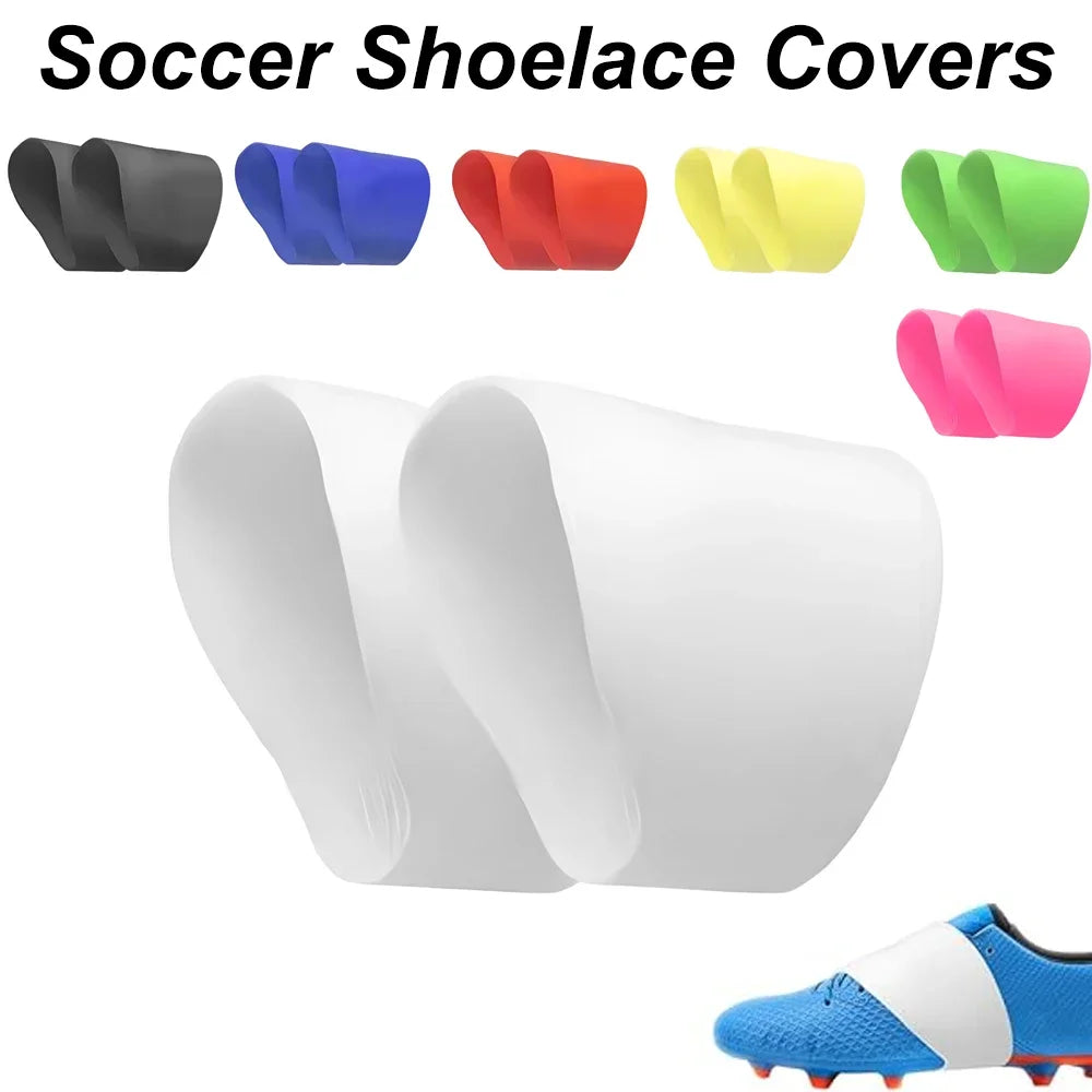 Silicone Soccer Lace Covers - Non-Slip Soccer Shoelace Protectors