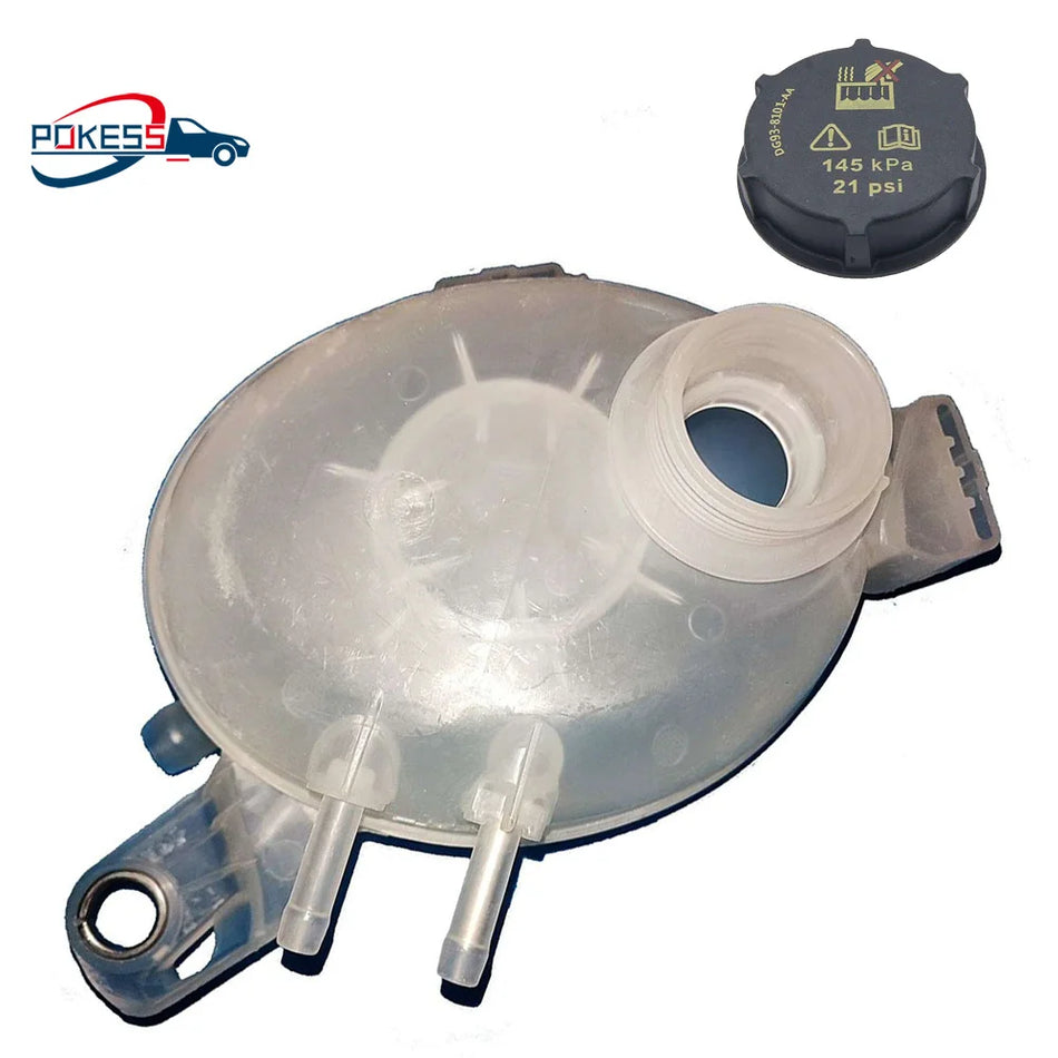 Coolant Expansion Tank With Cover for Ford Focus 2018-2021, Mondeo 2022 1.5