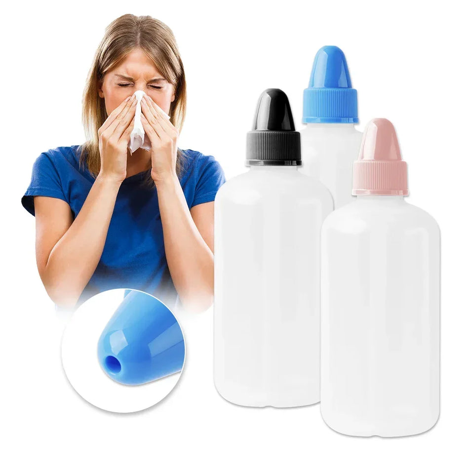 250ml Neti Pot Rinse Bottle Nasal Wash Cleaner Adults