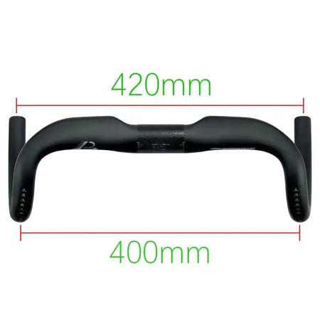 BALUGOE Full Carbon Road Bicycle Handlebar Full Internal Wiring Road Bike Handle Bar Professional Competition Carbon Fiber Bar by InterCyprus Trading Ltd
