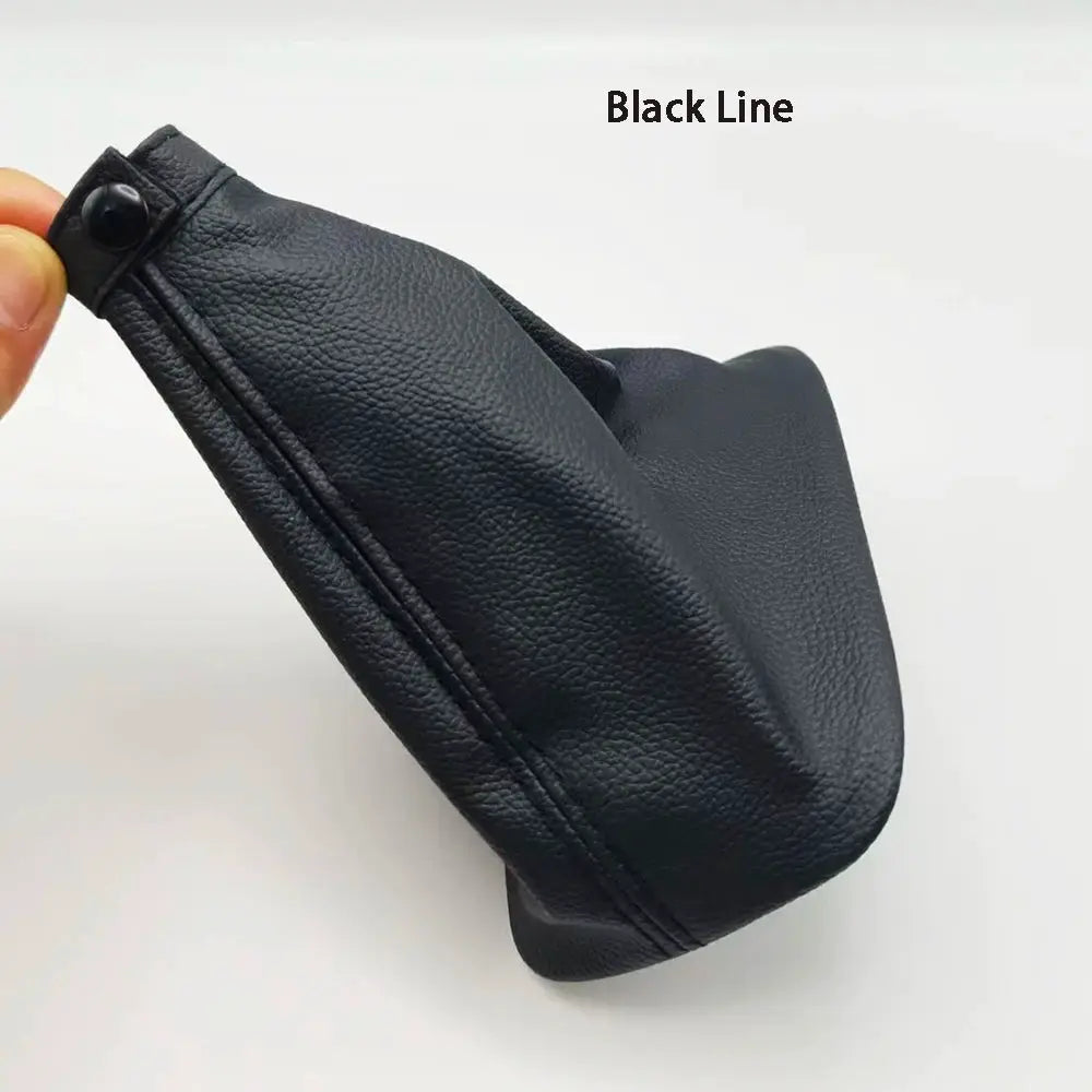 Gear Shift Boot PU Leather With Black Or Red Line For Changan CS35 by InterCyprus Trading Ltd