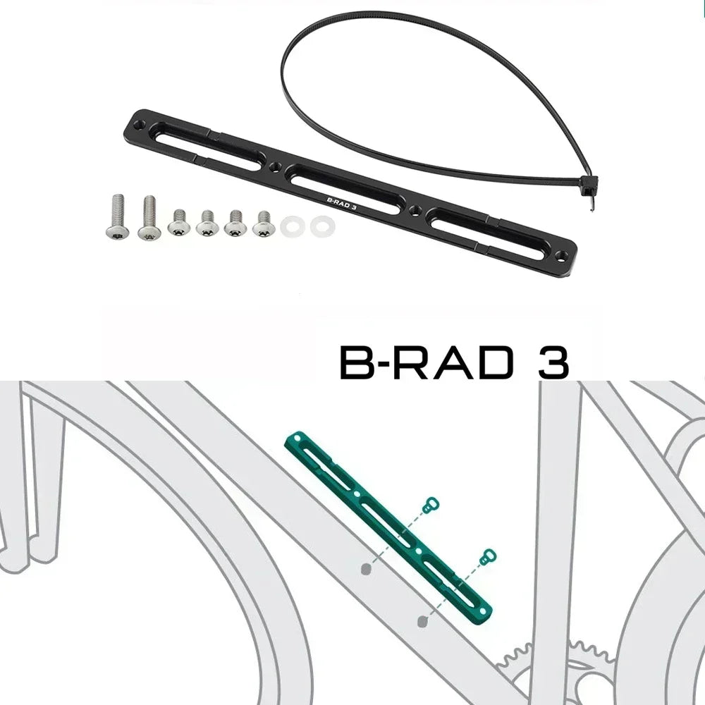 Portaledge XE Bike Bottle Cage Mount Strap &ndash; Convenient Tool and Tube Storage 3 SLOT