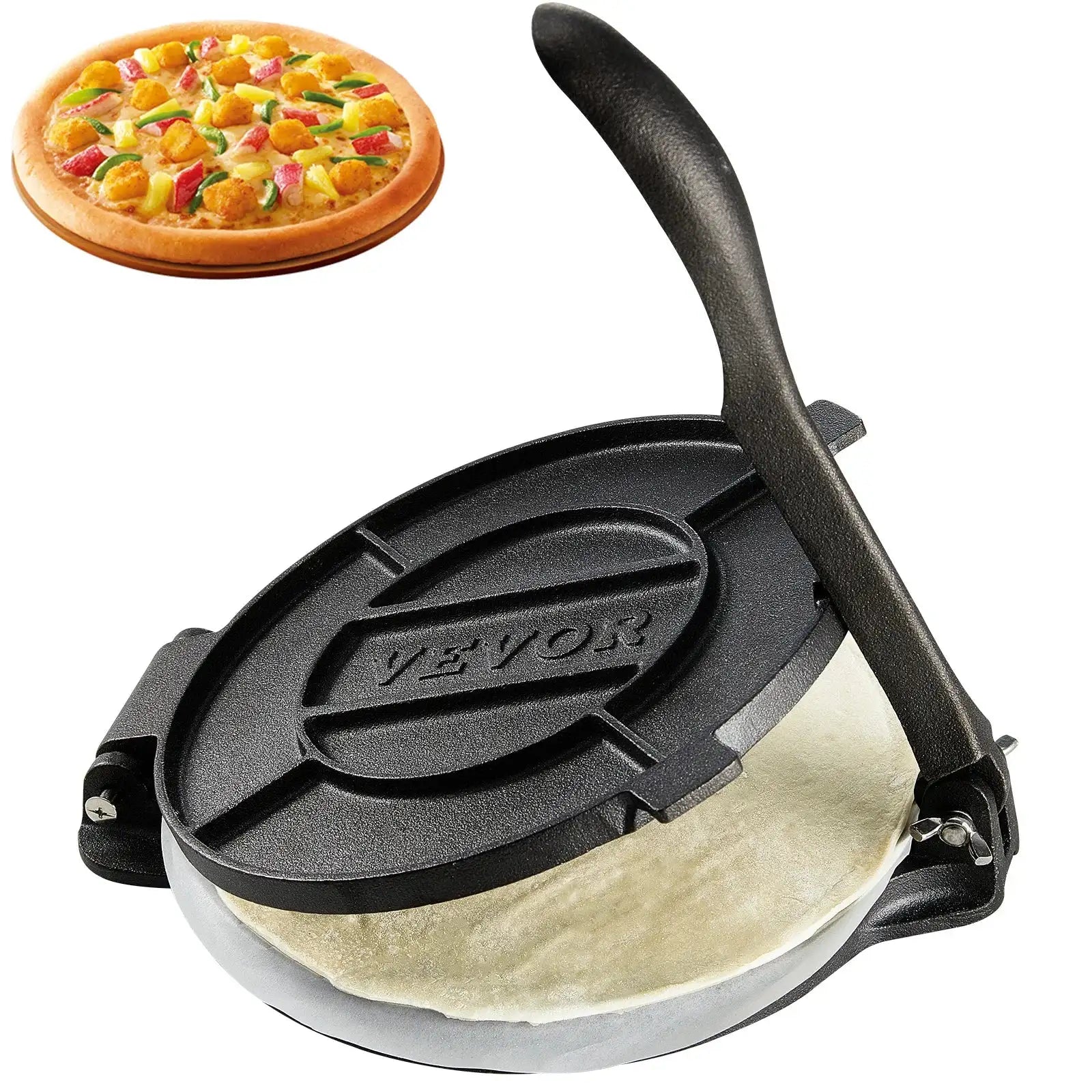 Cast Iron Tortilla Press Heavy Duty 8 Inch Manual