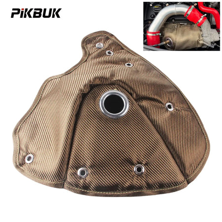 PIKBUK High Quality Titanium Turbo Blanket Heat Shield For BMW Mini N18 N14 Cooper S R55 R56 1.6T by InterCyprus Trading Ltd