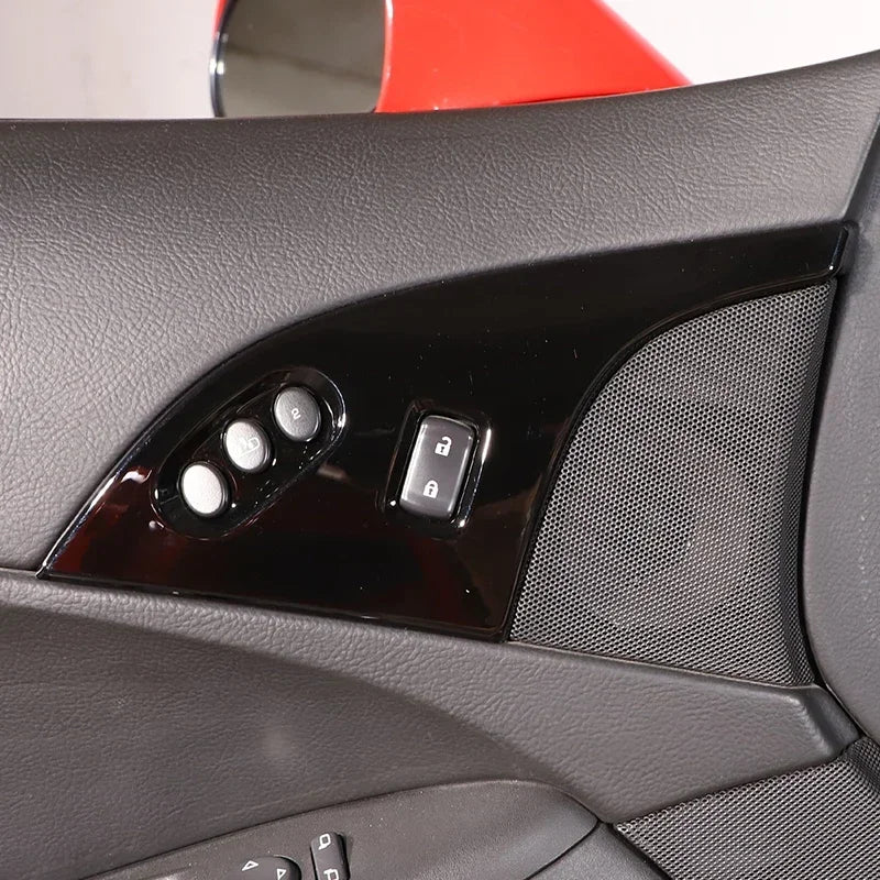 Chevrolet Corvette C6 ABS kolfiberinredningsdekal