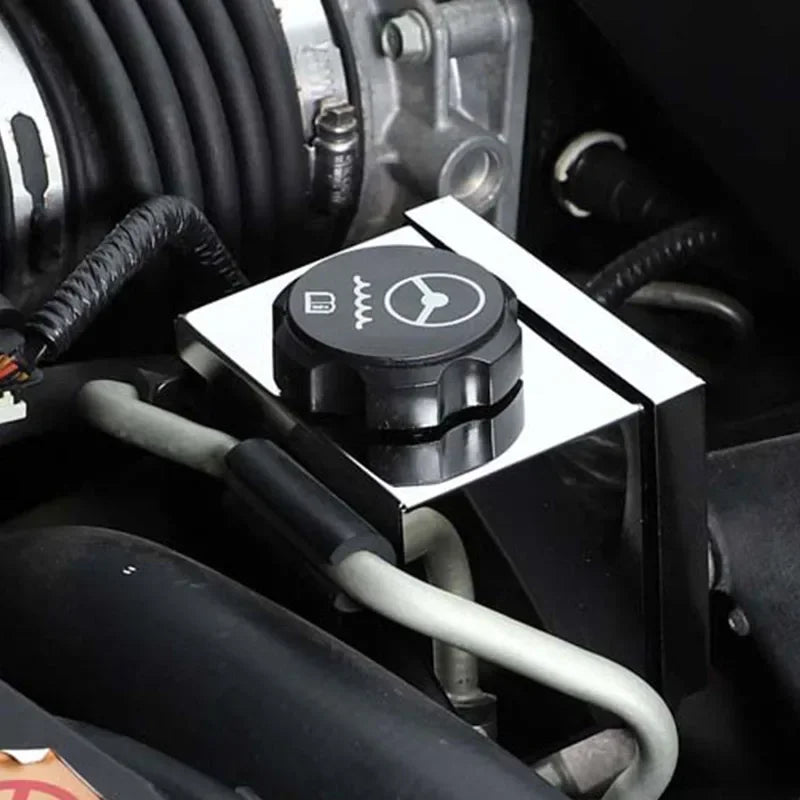 Rostfritt stål silver kant klistermärke för Corvette C6