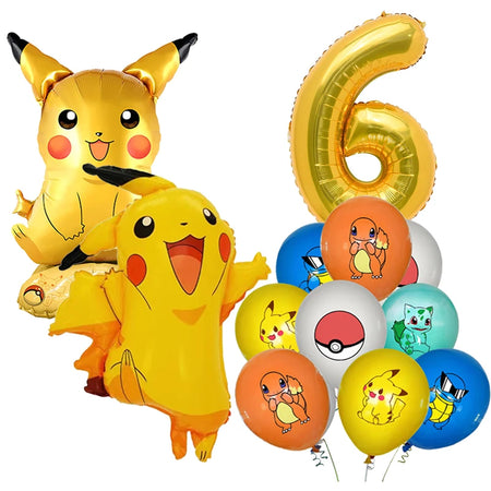 Birthday Party Decoration Set - Balloons, Tableware &amp; More