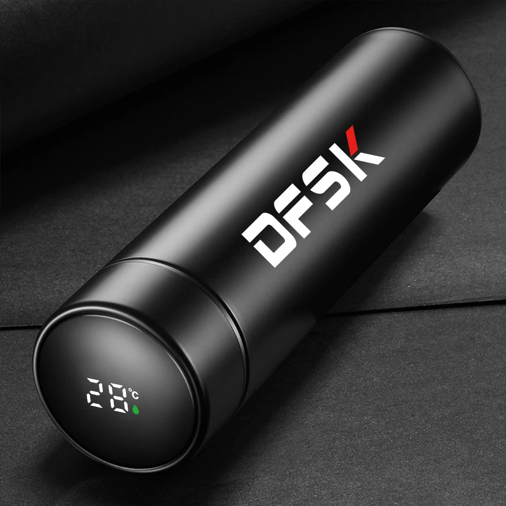 Stainless Steel Smart Insulation Cup with LED Temperature Display E-Black