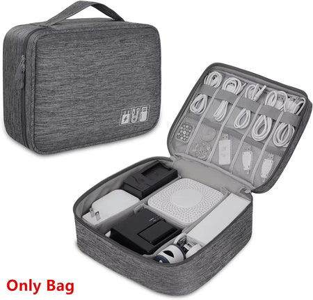 Cable Storage Bag Waterproof - Travel Cable Organizer Gary