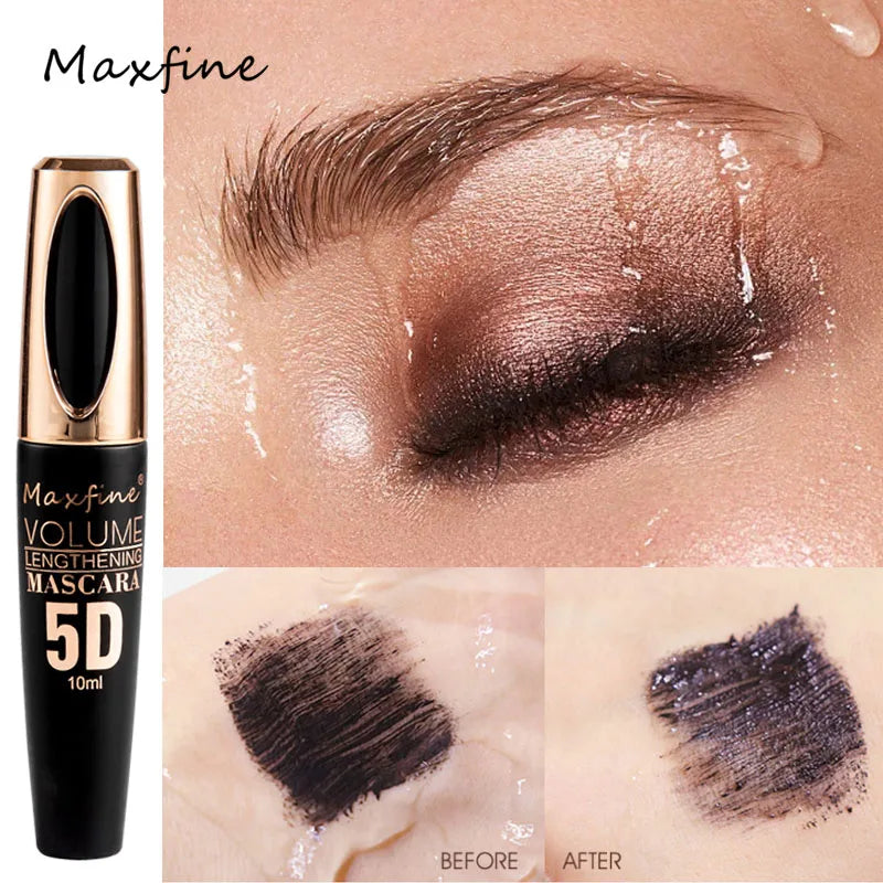 MAXFINE 5D Silk Mascara &ndash; Long Lasting Waterproof Volume