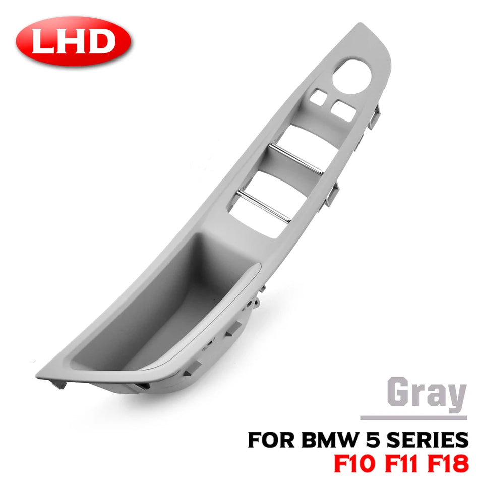 Cubierta de Recubrimiento del Tirador Interior de Puerta ABS para BMW Serie 5 F10 F11