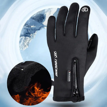 USB Heated Touch Screen Gloves For Men Women Anti Slip