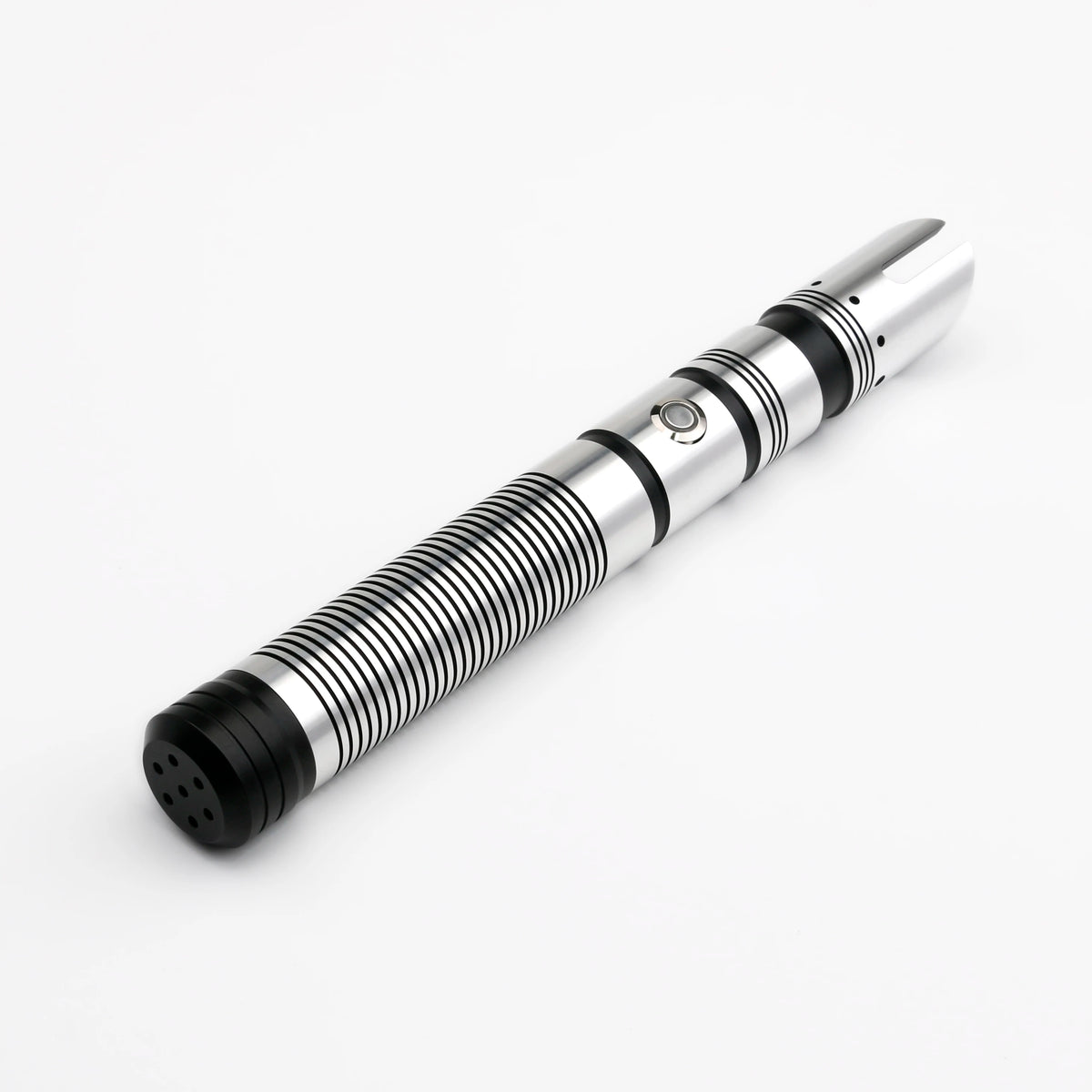 SaberFeast Metal Lightsaber Empty Hilt for DIY Jedi Cosplay E30 Black
