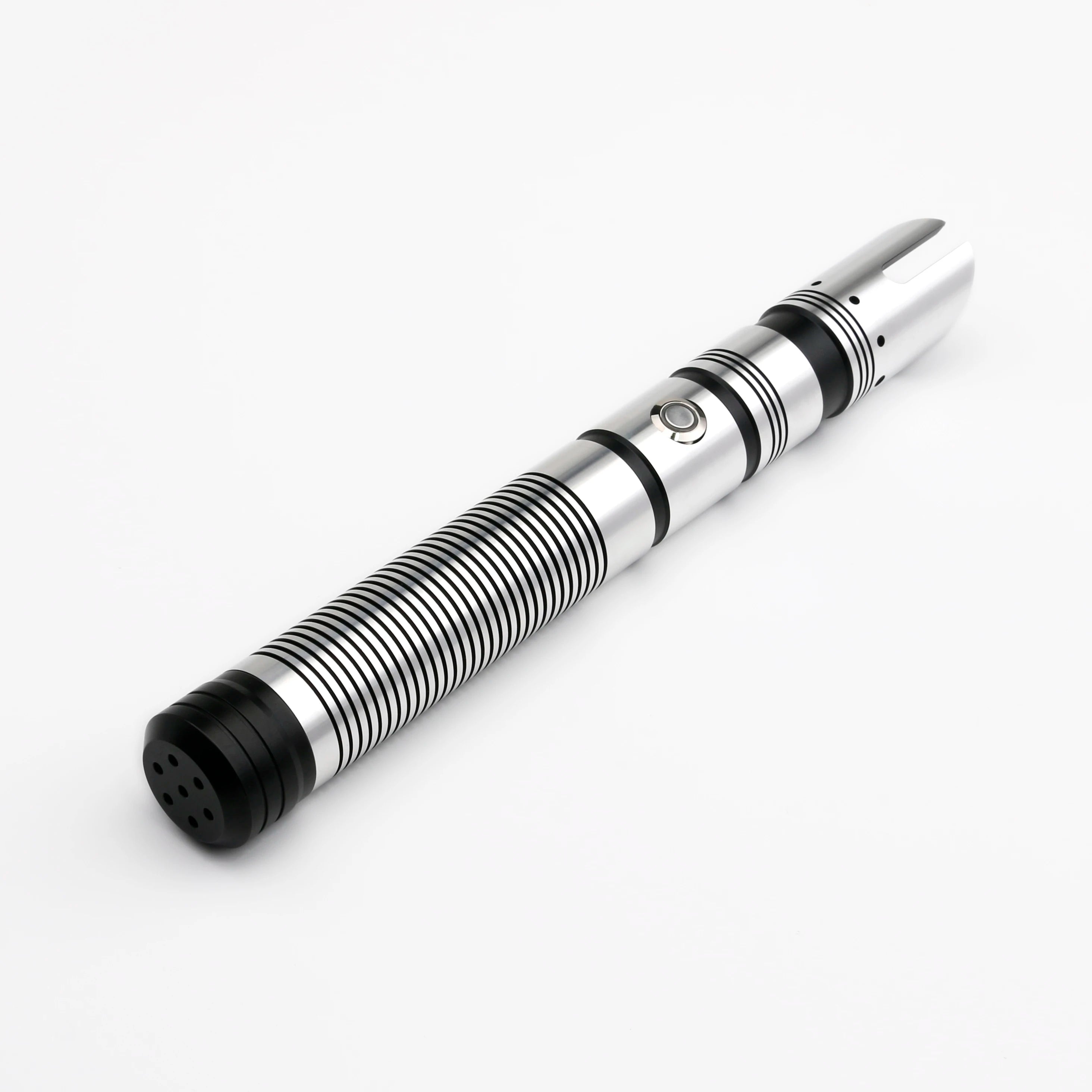 SaberFeast Metal Lightsaber Empty Hilt for DIY Jedi Cosplay E30 Black