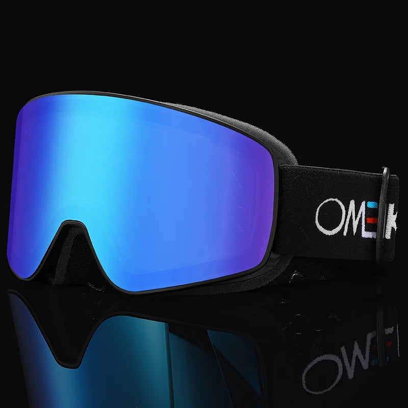 OMEKOL Double Layers Anti Fog Ski Goggles &ndash; Anti Fog Shield