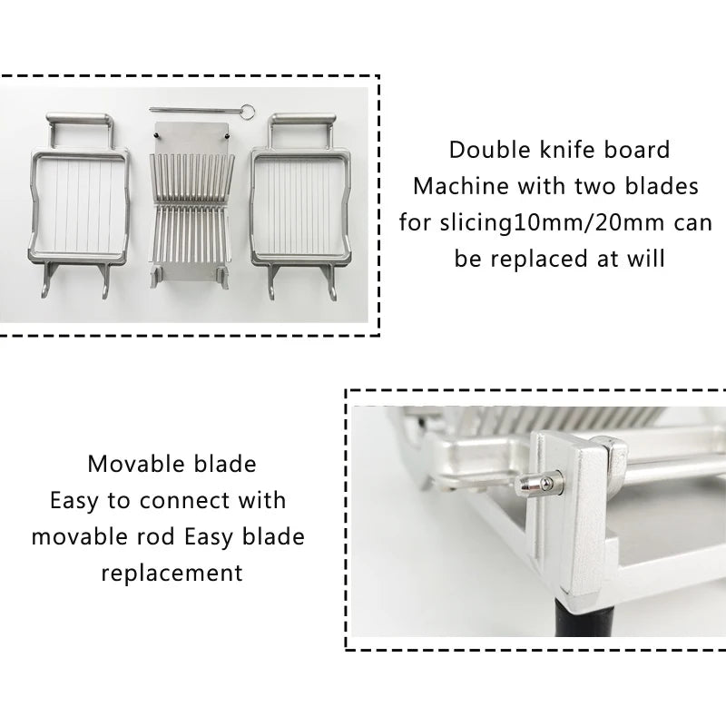 Xingzhao Cheese Slicer &ndash; Two Adjustable Blade Sizes