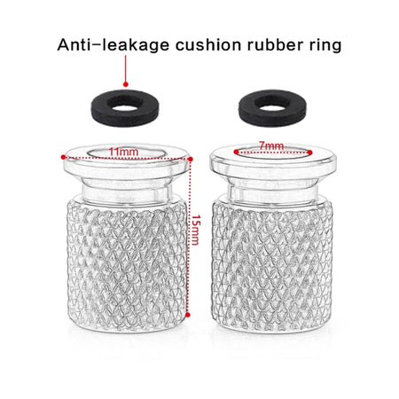 Yamaha TMAX CNC Aluminium Tire Valve Caps (2008-2023)