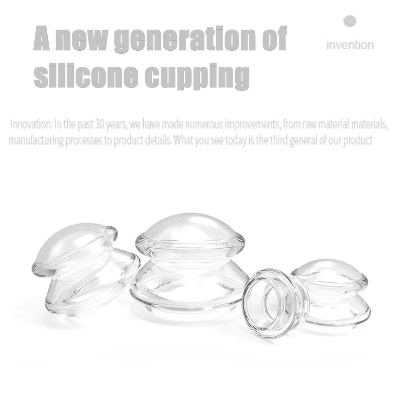 Silicone Massage Cups &ndash; Deep Tissue Relaxation Therapy