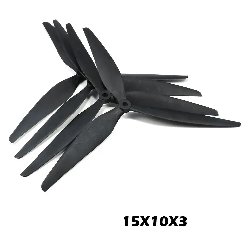 2 Pair HQProp 15X7X3 1573 15X8.5X3 1585 15 inch 3-bladed High-efficiency Propeller CW CCW For RC FPV X-Class Drone MultiRotor by InterCyprus Trading Ltd