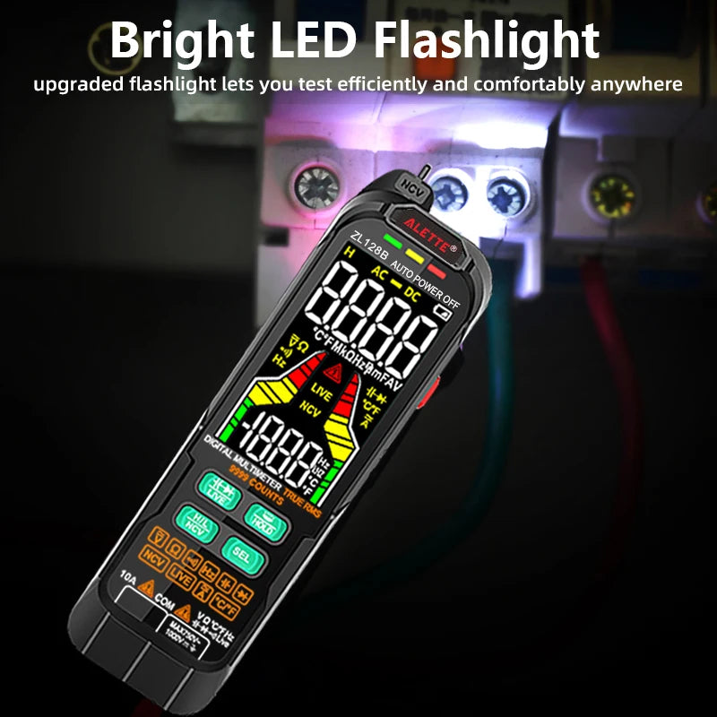 ZL128B True RMS Smart Pen Multimeter &ndash; Non-Contact Voltage Tester with Multi-Function Testing