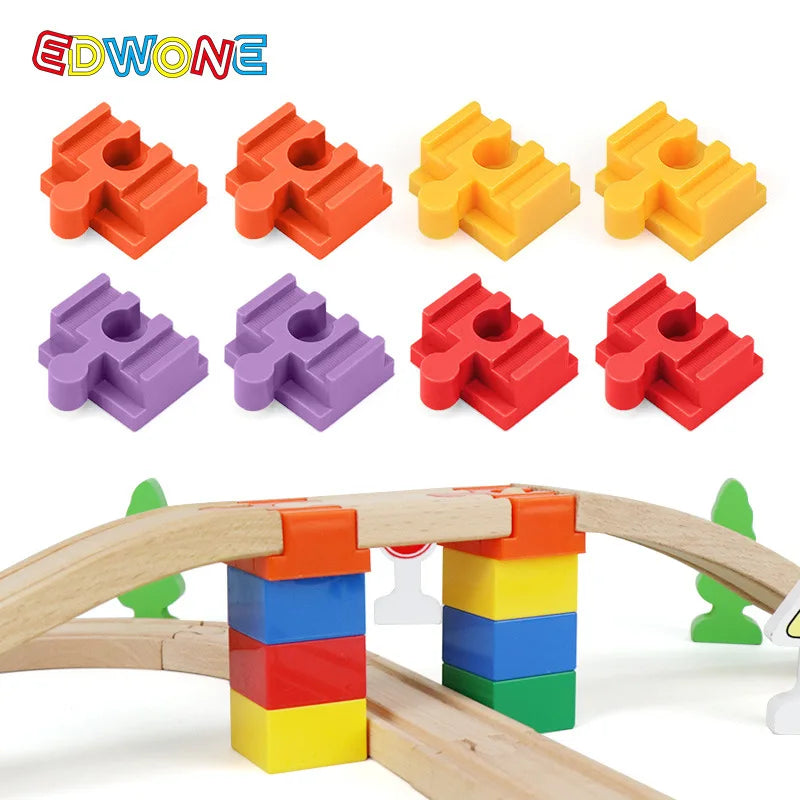 Wooden Train Track Connector &ndash; Seamless Connectivity for Creative Play